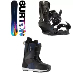 Women's Burton Feelgood Snowboard 2024 - Package