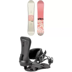 Women's Nitro Mercy Snowboard 2024 - Package
