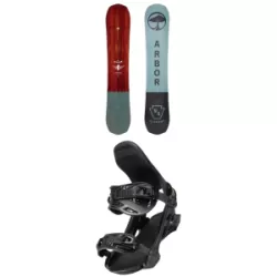 Arbor Element Camber LTD Snowboard 2024 - Package