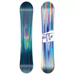 Women's Nitro Lectra Brush Snowboard 2025