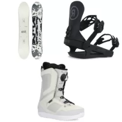 Women's Ride Compact Snowboard 2025 - Package