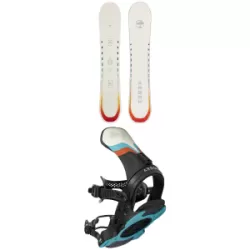 Women's Arbor Mantra Camber Snowboard 2024 - Package