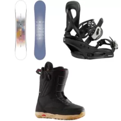 Women's Burton Stylus Snowboard 2025 - Package