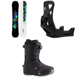 Burton Custom Flying V Snowboard 2025 - Package