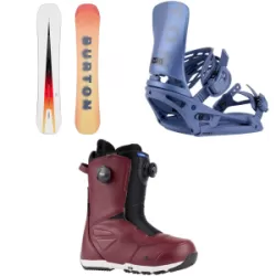 Burton Custom Flying V Snowboard 2024 - Package